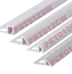 Nẹp hoàn thiện ron âm uPVC cho vữa tô trát