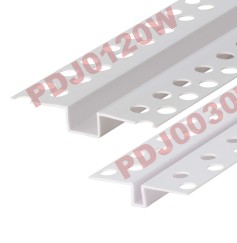 Nẹp hoàn thiện ron âm uPVC cho vữa Skimcoat