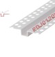 Nẹp hoàn thiện ron âm uPVC cho vữa Skimcoat