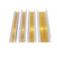 Nẹp trang trí ron âm uPVC phủ Nano cho vữa xây tô