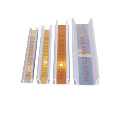 Nẹp trang trí ron âm uPVC phủ Nano cho vữa xây tô